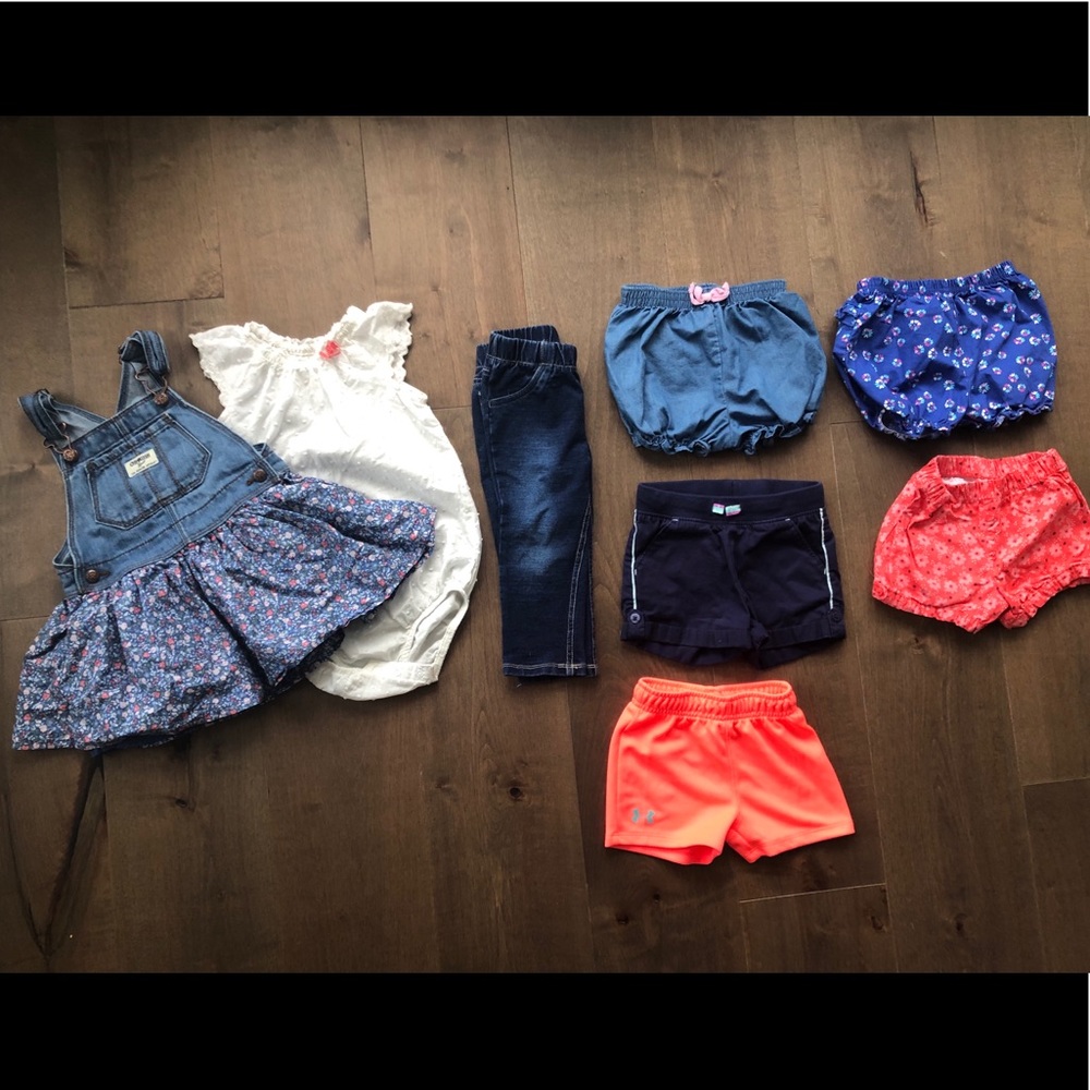 18months little girl’s shorts and outfit